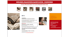 Desktop Screenshot of meubelmakersvakschool.nl